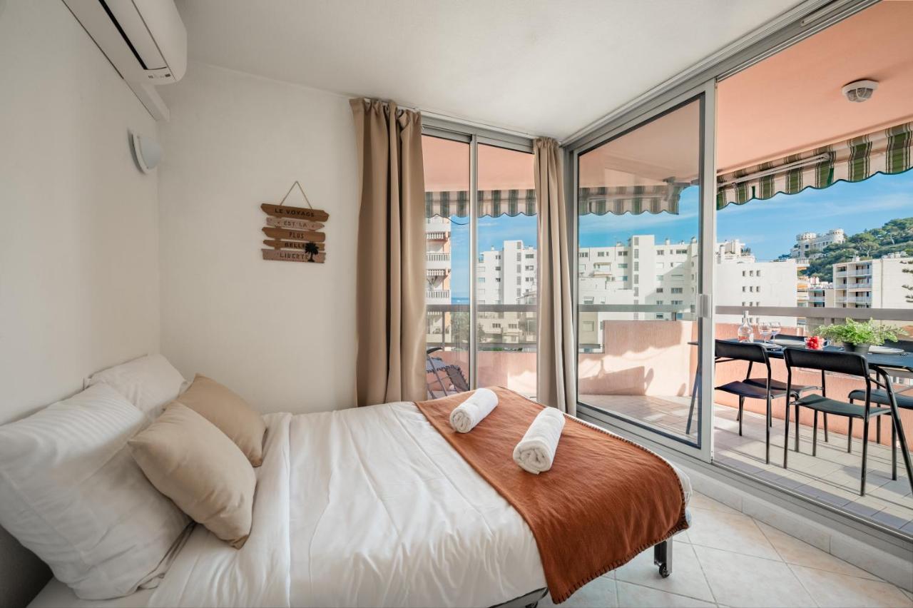 Appartement 4 Pers A 50M De La Plage, Avec Piscine Roquebrune-Cap-Martin Ngoại thất bức ảnh